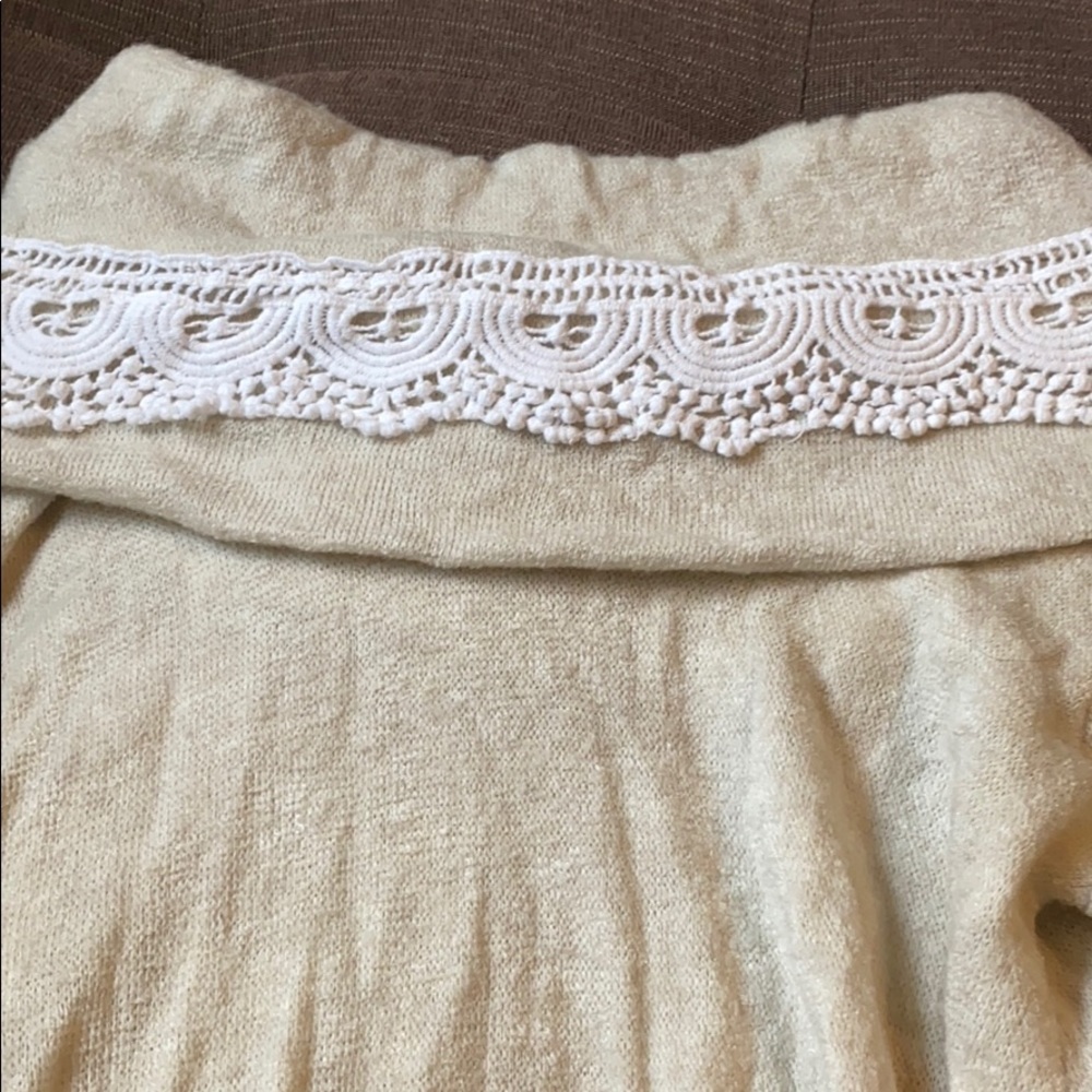 Boutique style cowl neck sweater